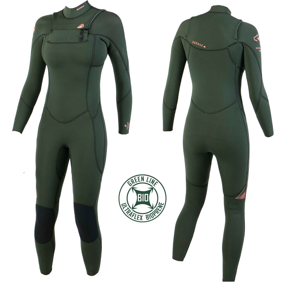 SOÖRUZ Wetsuits - GREENLINE Front-zip - Women SOÖRUZ Wetsuits - GREENLINE Front-zip - Women