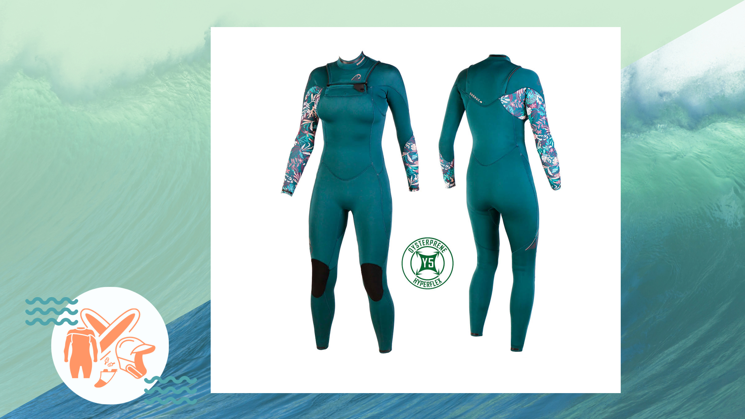 SOÖRUZ Wetsuits -DIVINE Front-zip - Women