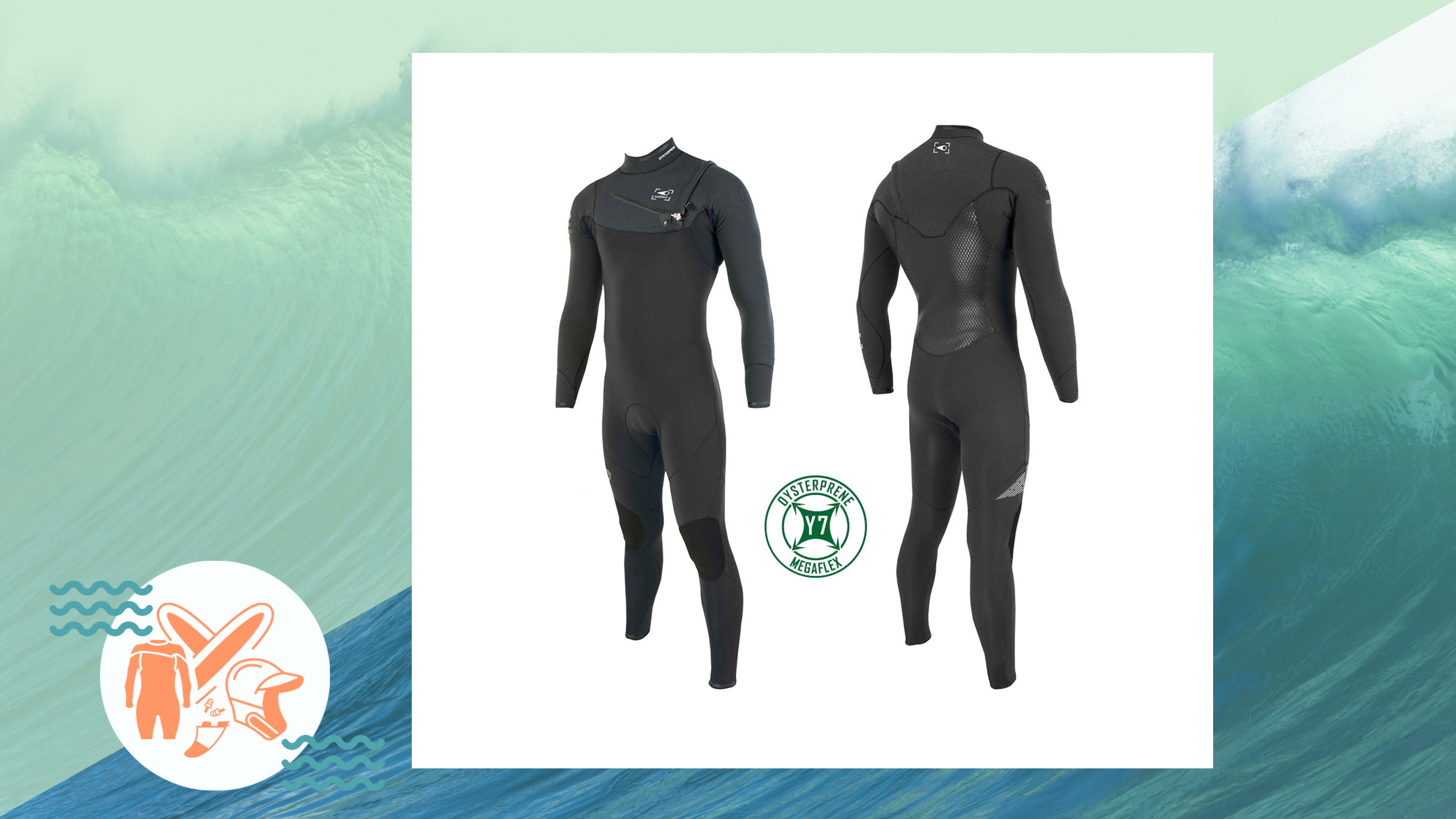 SOÖRUZ Wetsuits - GURU PRO Chest-Zip - Men