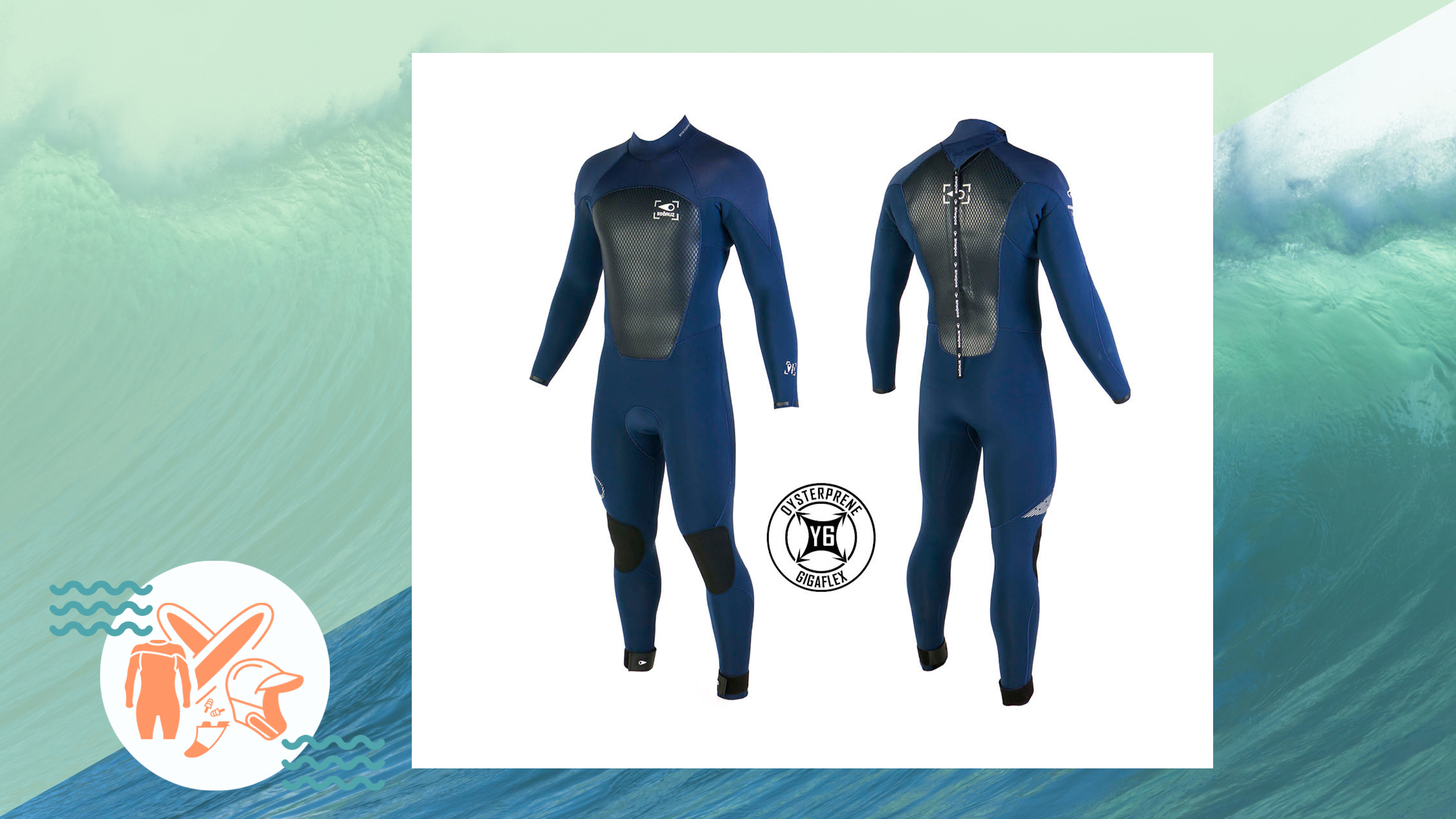 SOÖRUZ Wetsuits - GURU WIND Back-Zip - Men