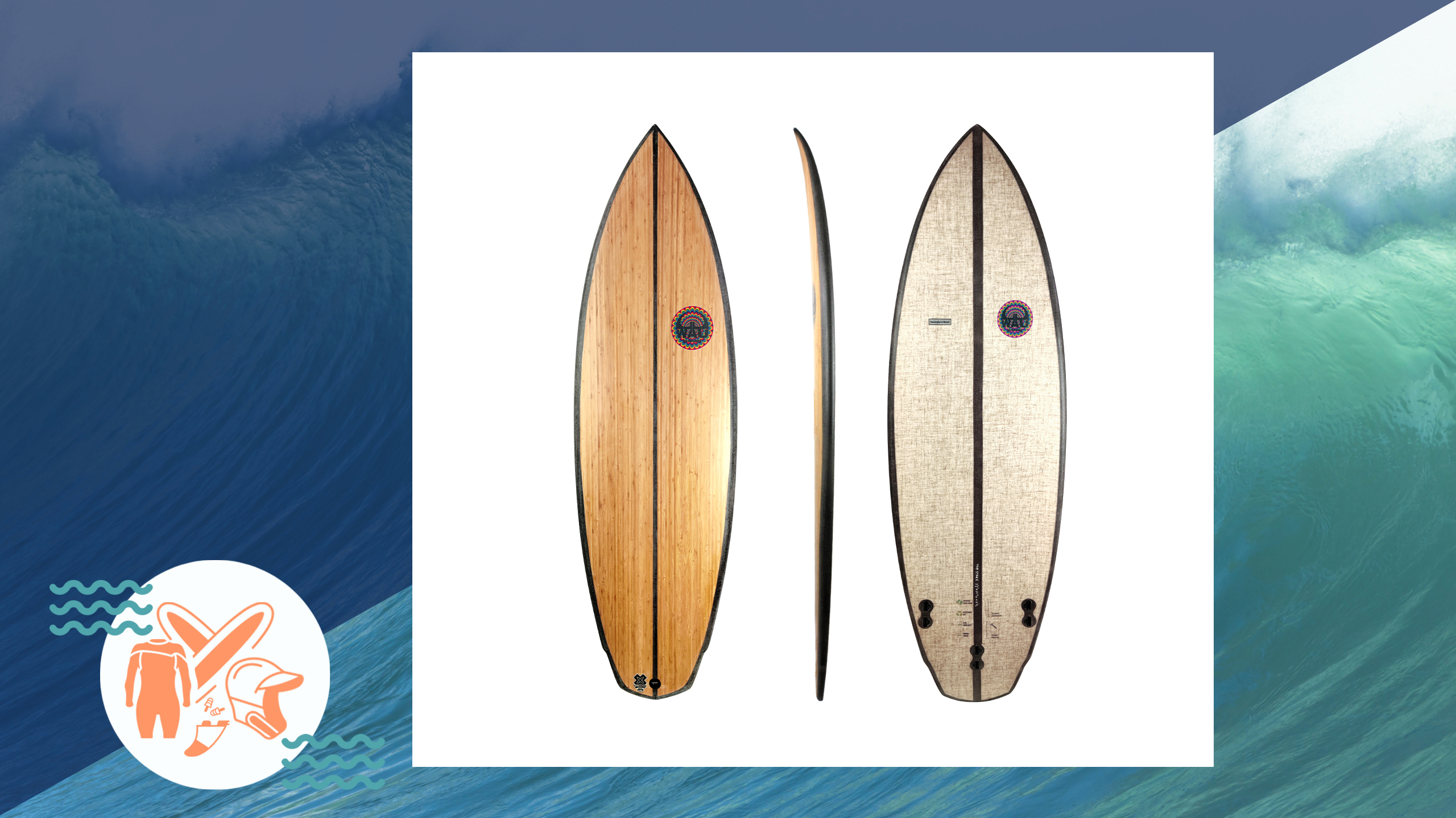 WAU ECO - Stake Surfboard