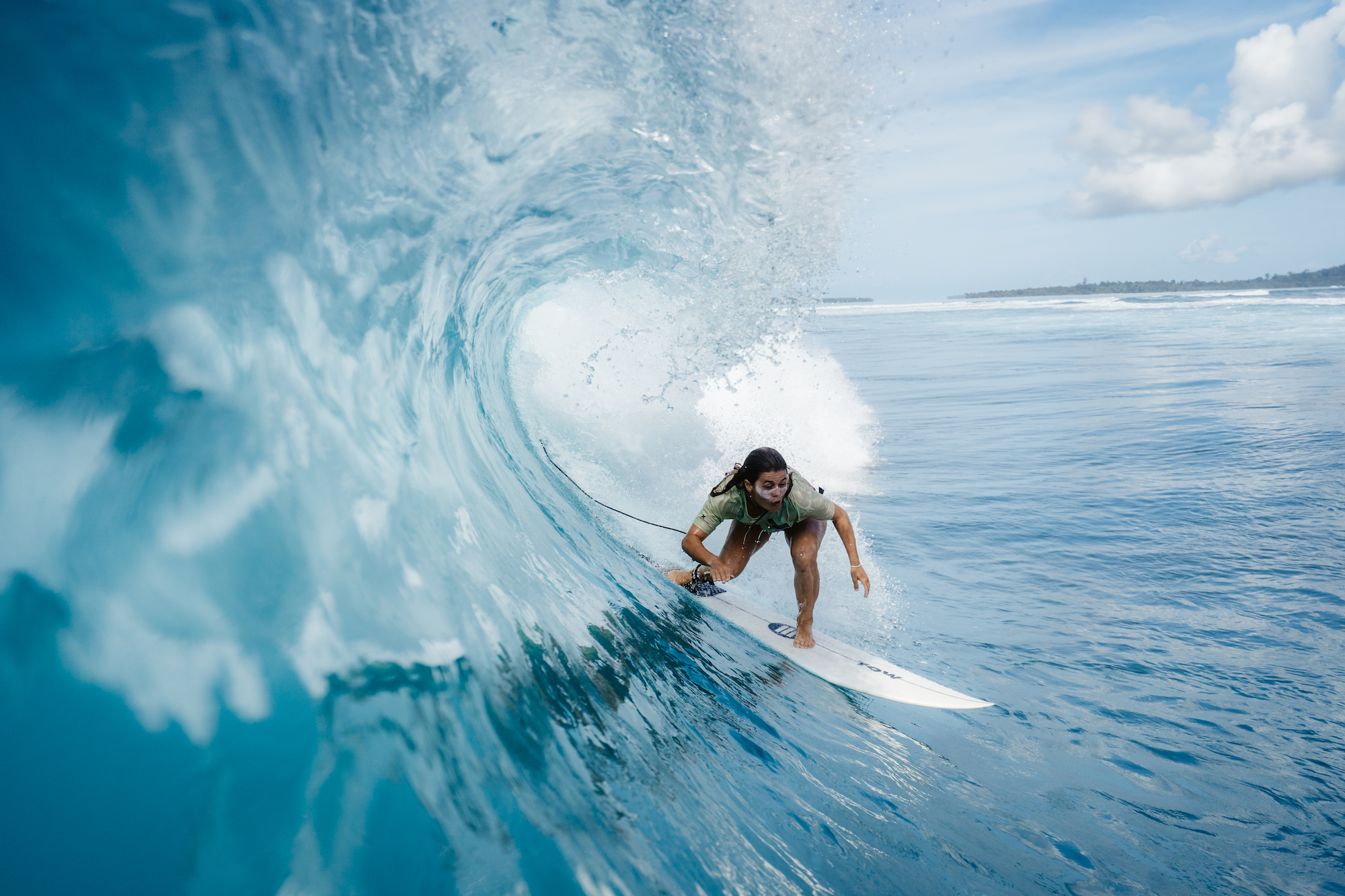Daniela auf Mentawai