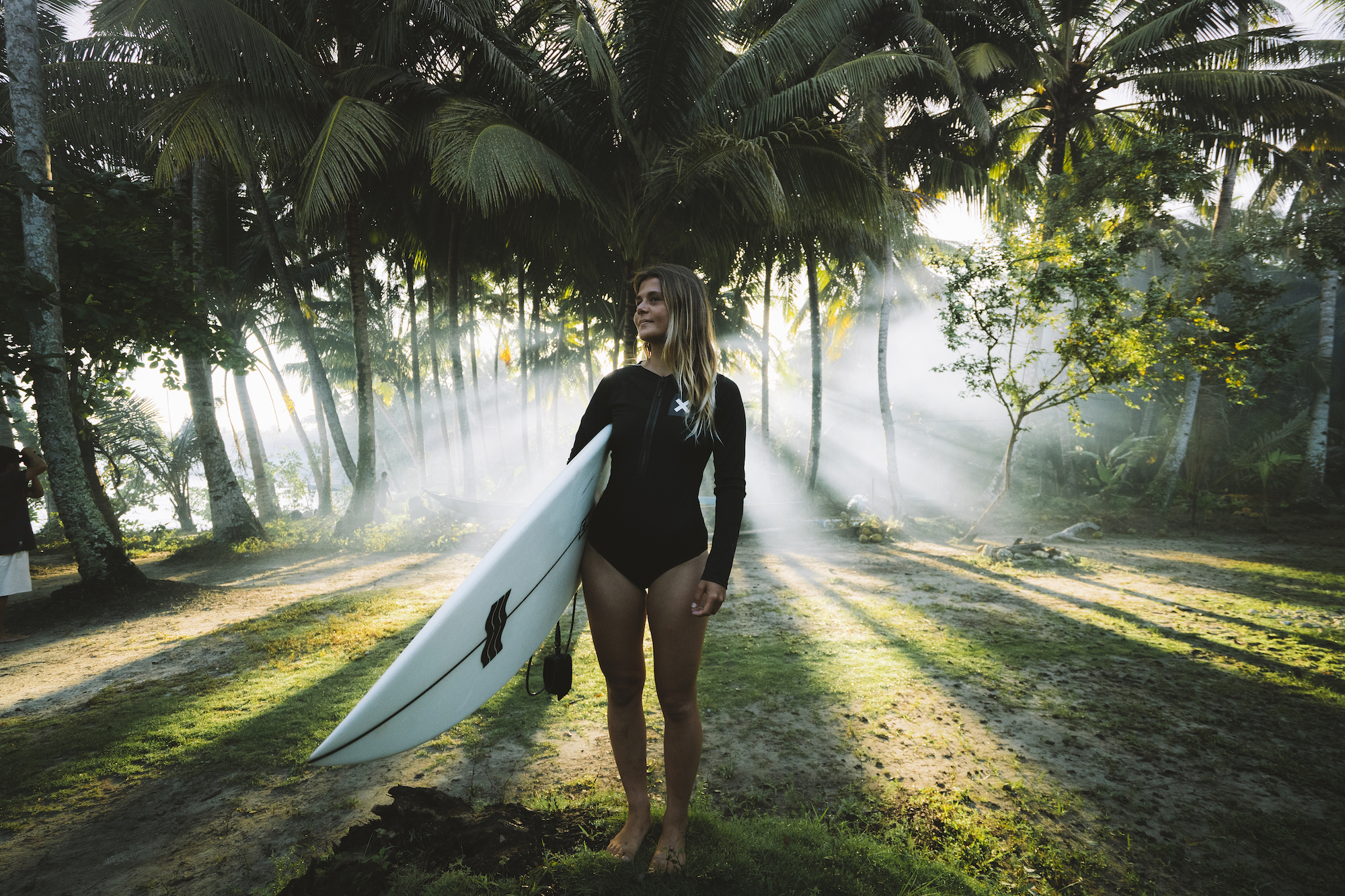 Daniela, die Surferin