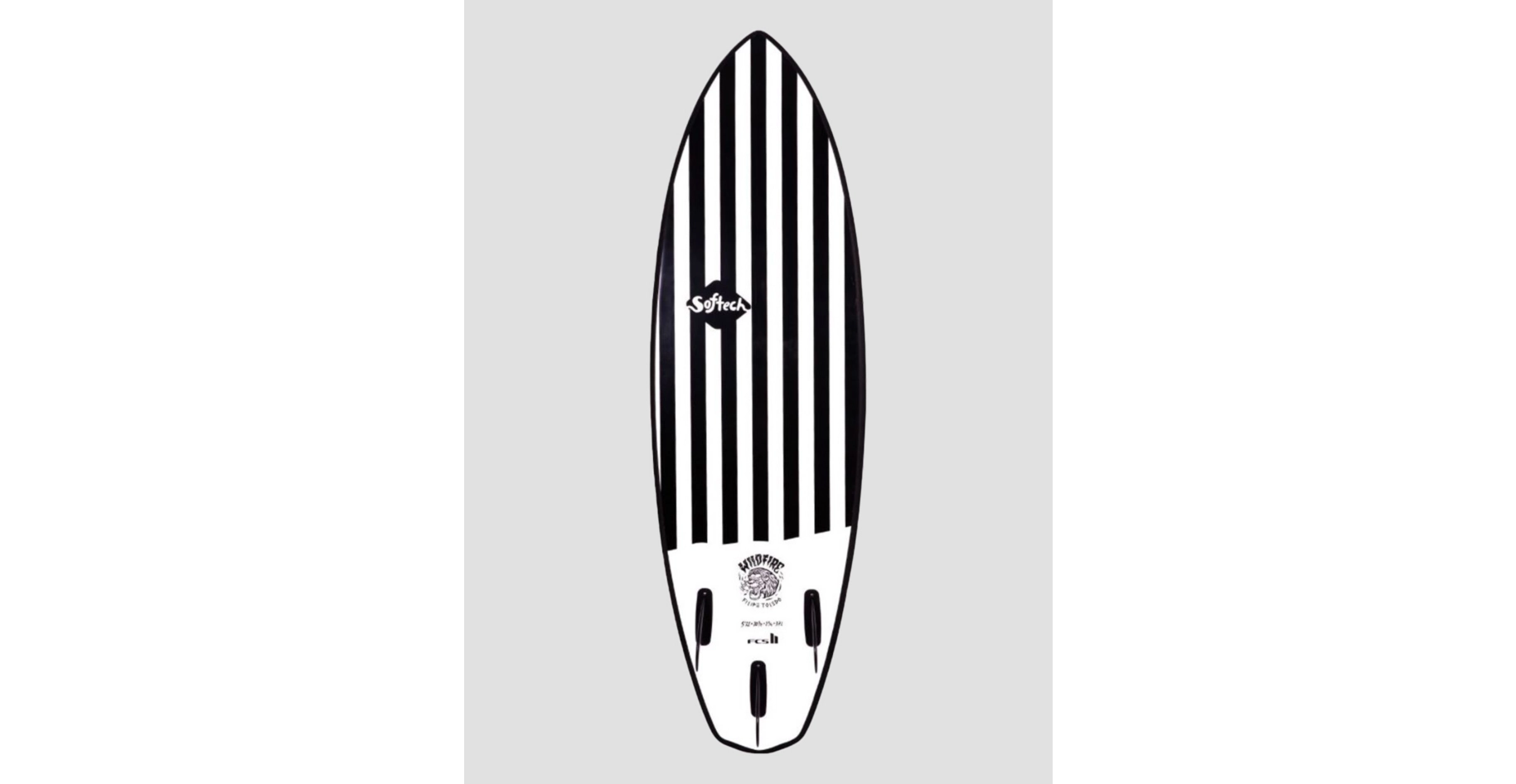 Softech Toledo Wildfire Softtop Surfboard 2