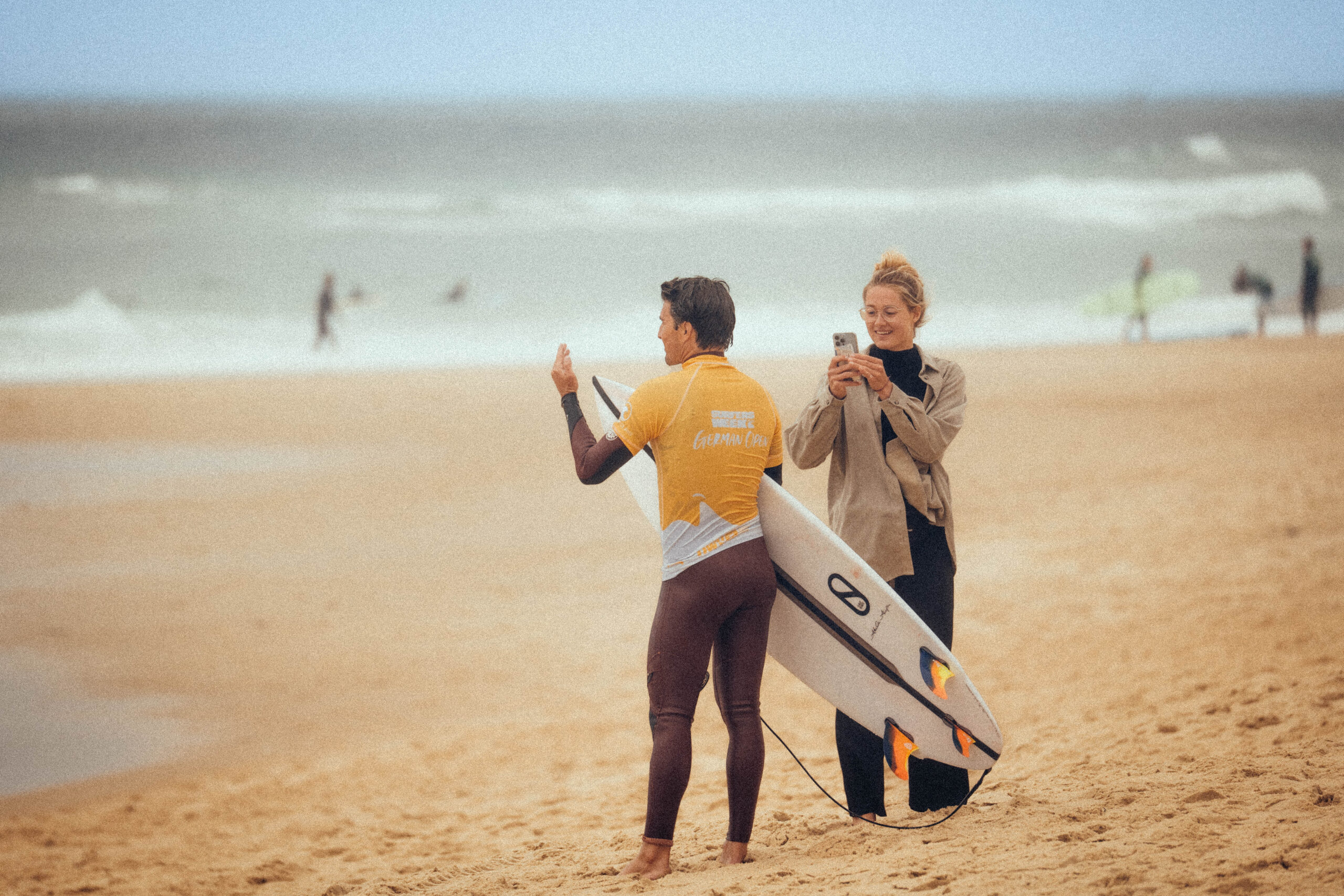 Am Arne Bergwinkel-Ausfragen bei der GERMAN OPEN