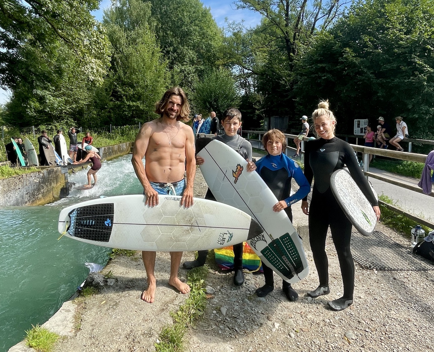 Riversurfen für Anfänger:innen Riversurfen für Anfänger:innen