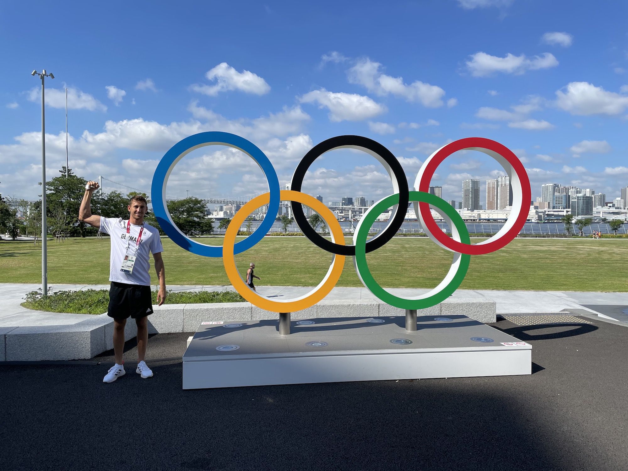 Leon Glatzer bei Olympia