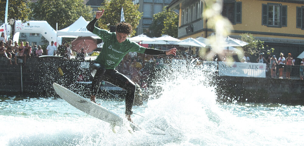 RiverSurfJamThun Edelweiss Surf Tour