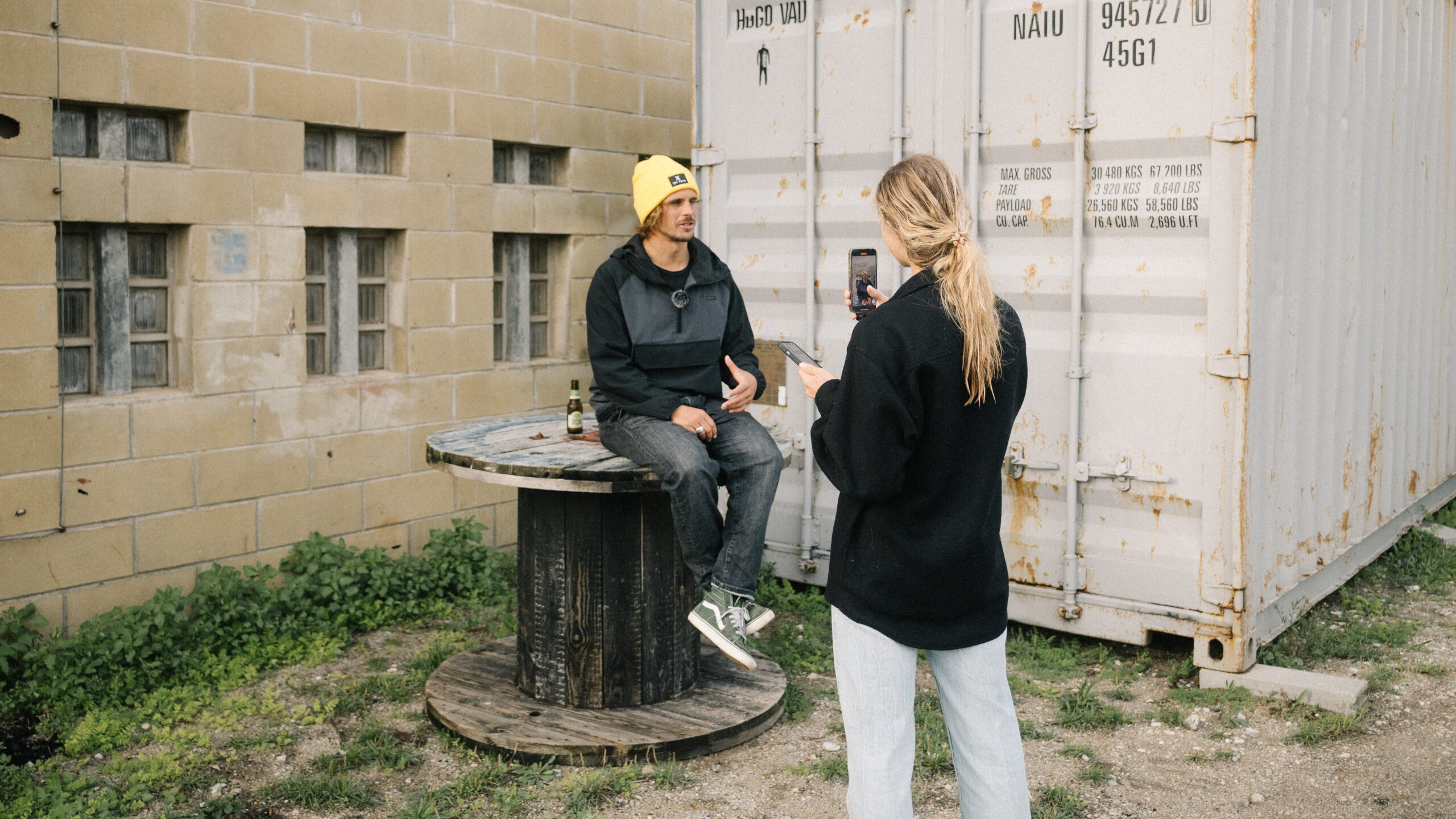 Nic von Rupp in Nazaré