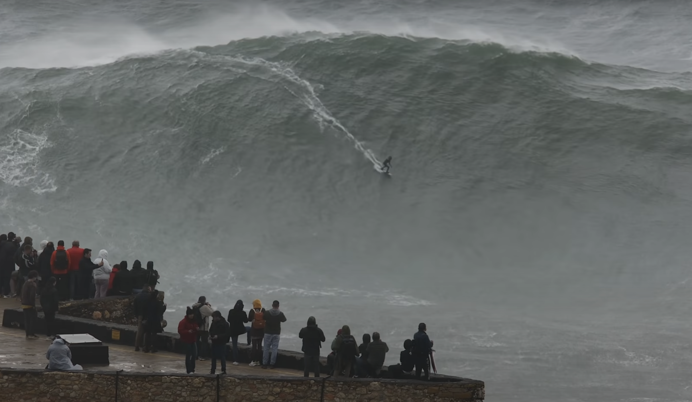 Nazare Wellen 24. Februar 2024