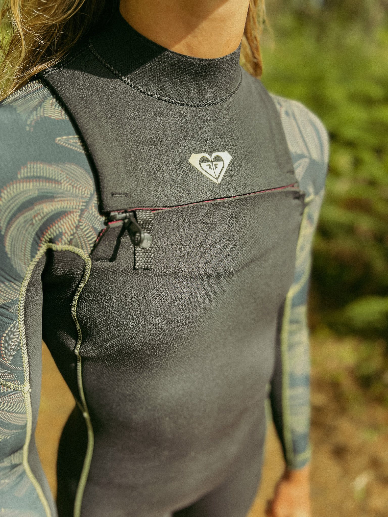 Roxy 4/3mm Elite Chest-Zip-Neoprenanzug