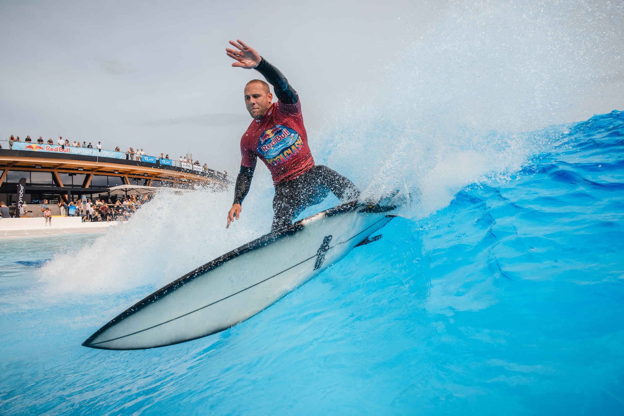 Dominic Reisch beim Red Bull Pool Clash / Foto: Matze Ried / Red Bull Content Pool