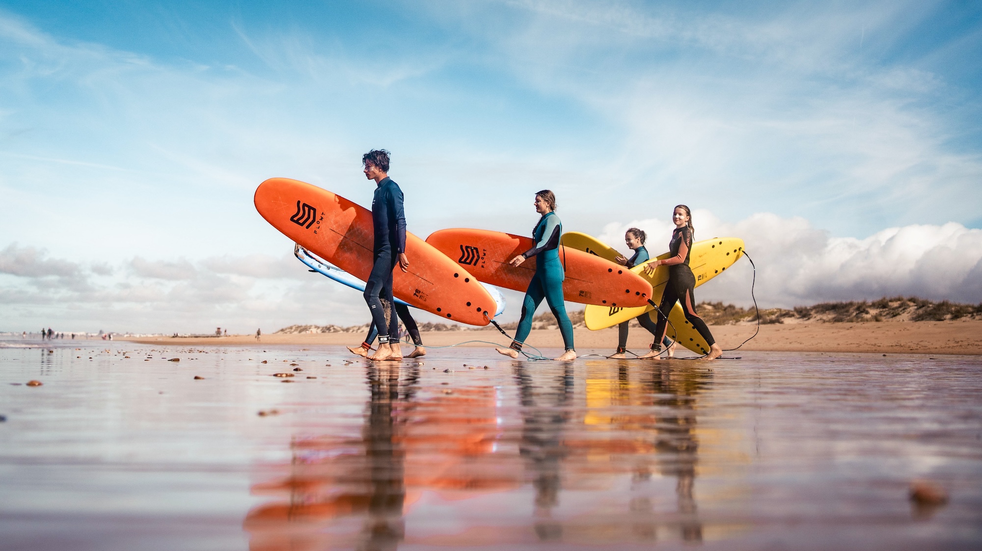 A-Frame Surfcamp Andalusien