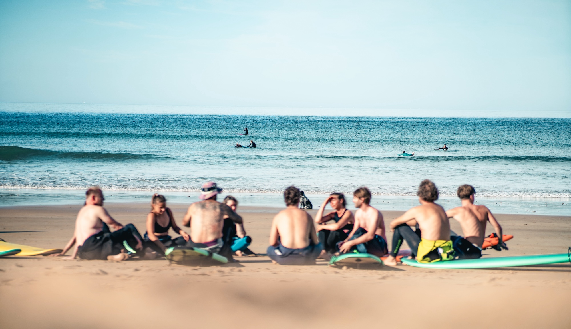 A-Frame Surfcamp Andalusien