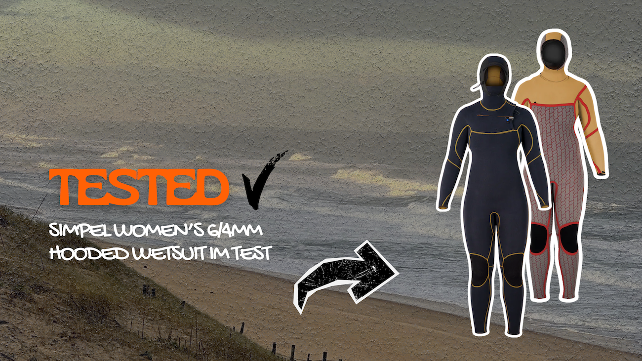 Simpel Women’s 6/4mm Hooded Wetsuit