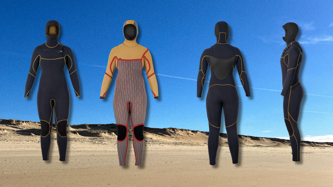 Simpel Women’s 6/4mm Hooded Wetsuit