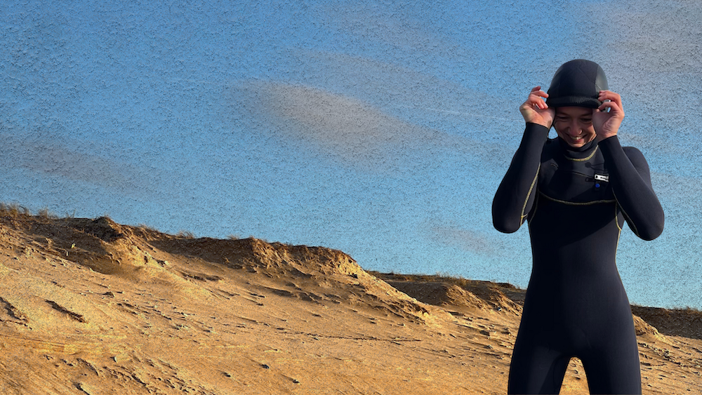 Simpel Women’s 6/4mm Hooded Wetsuit