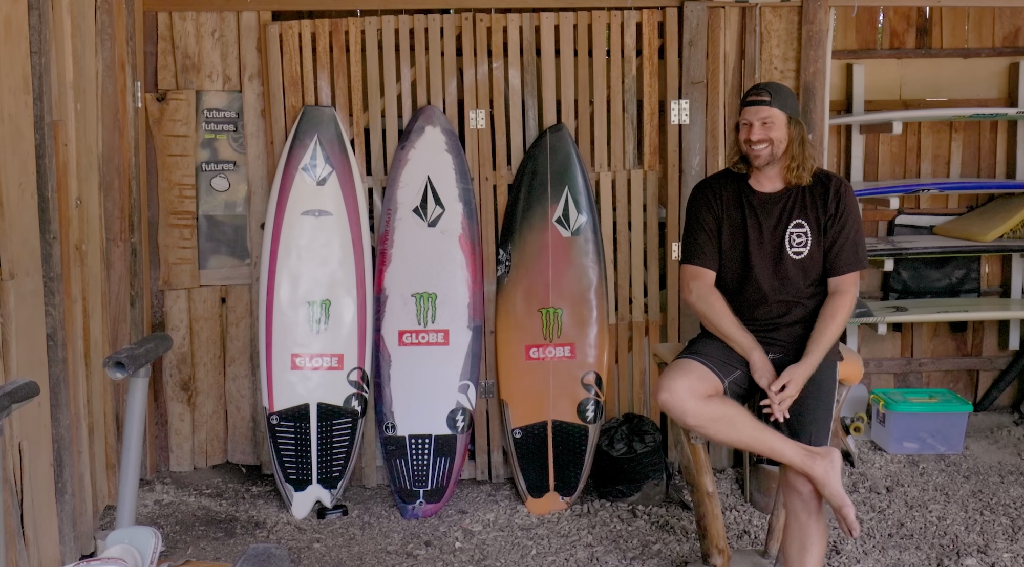 Asymmetrische Surfboards
