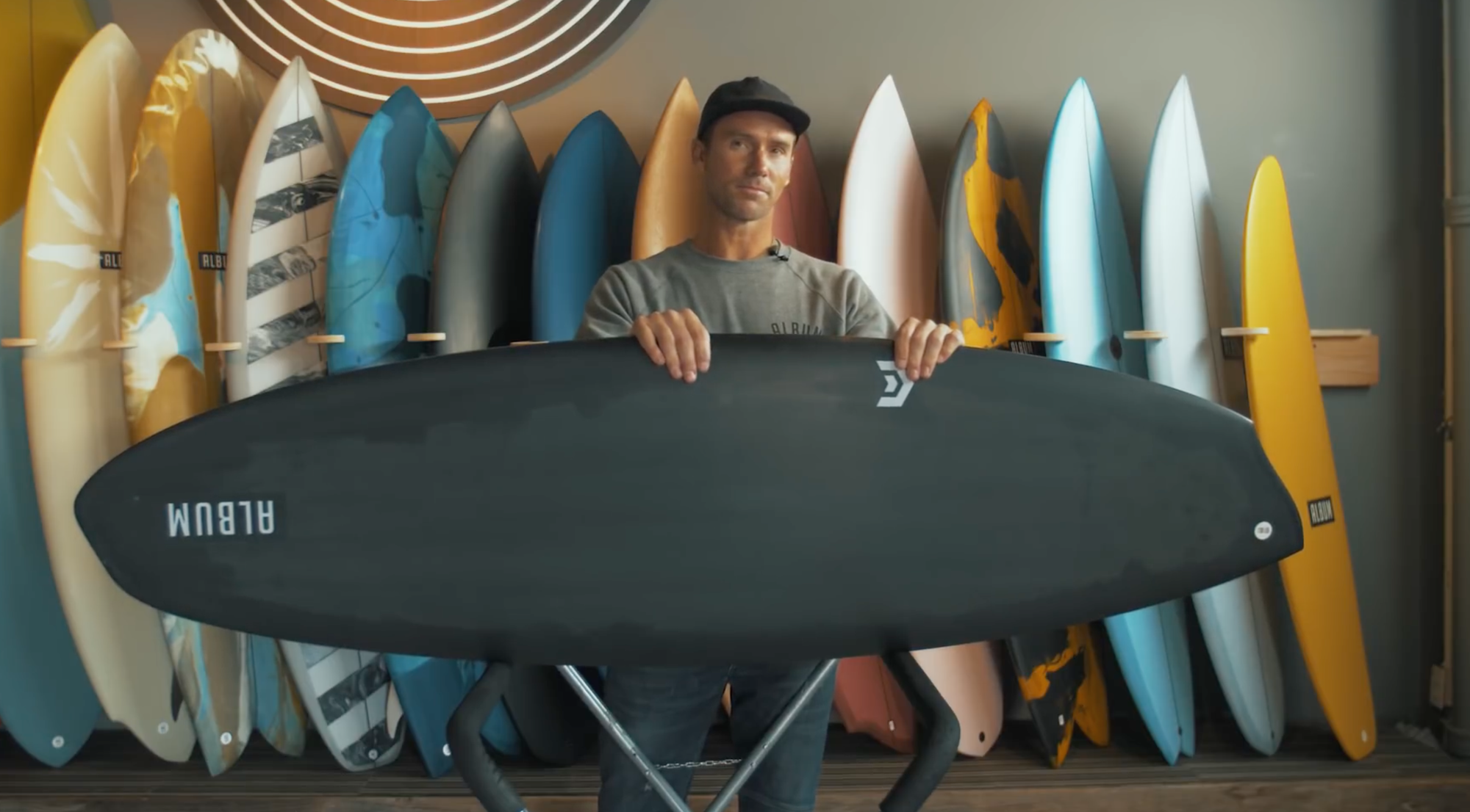 Asymmetrische Surfboards