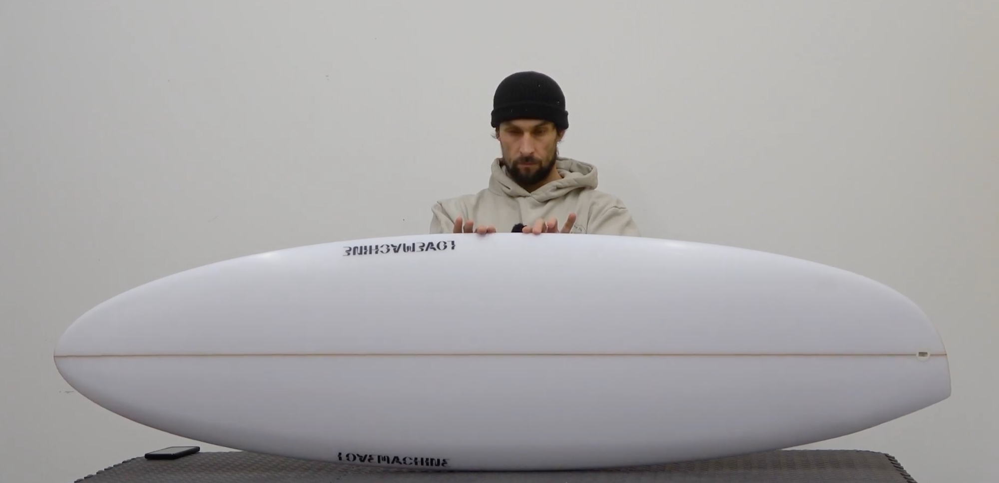 Asymmetrische Surfboards