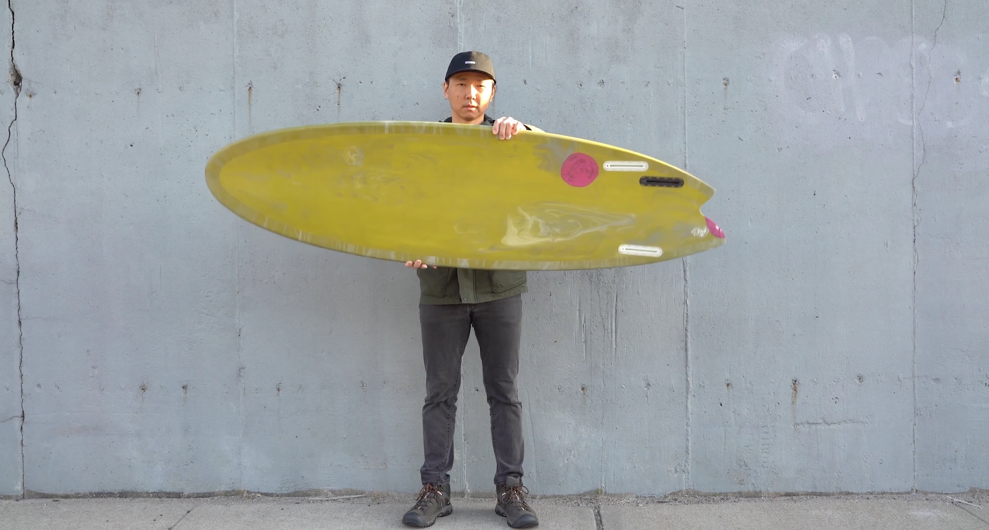 Asymmetrische Surfboards