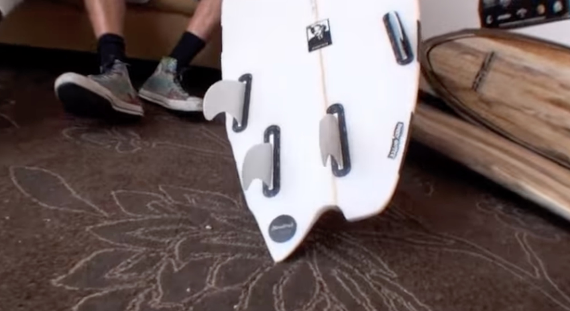 Asymmetrische Surfboards