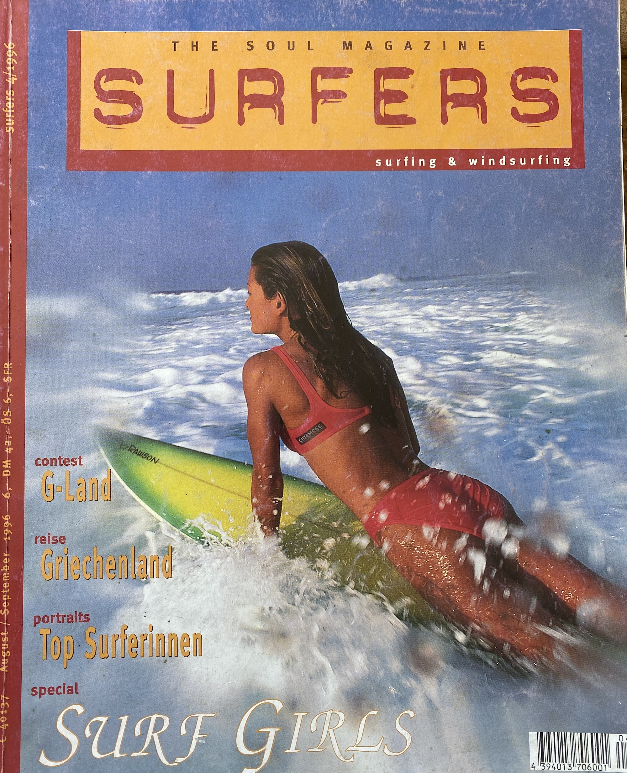Das SURFERS Cover 4/1996