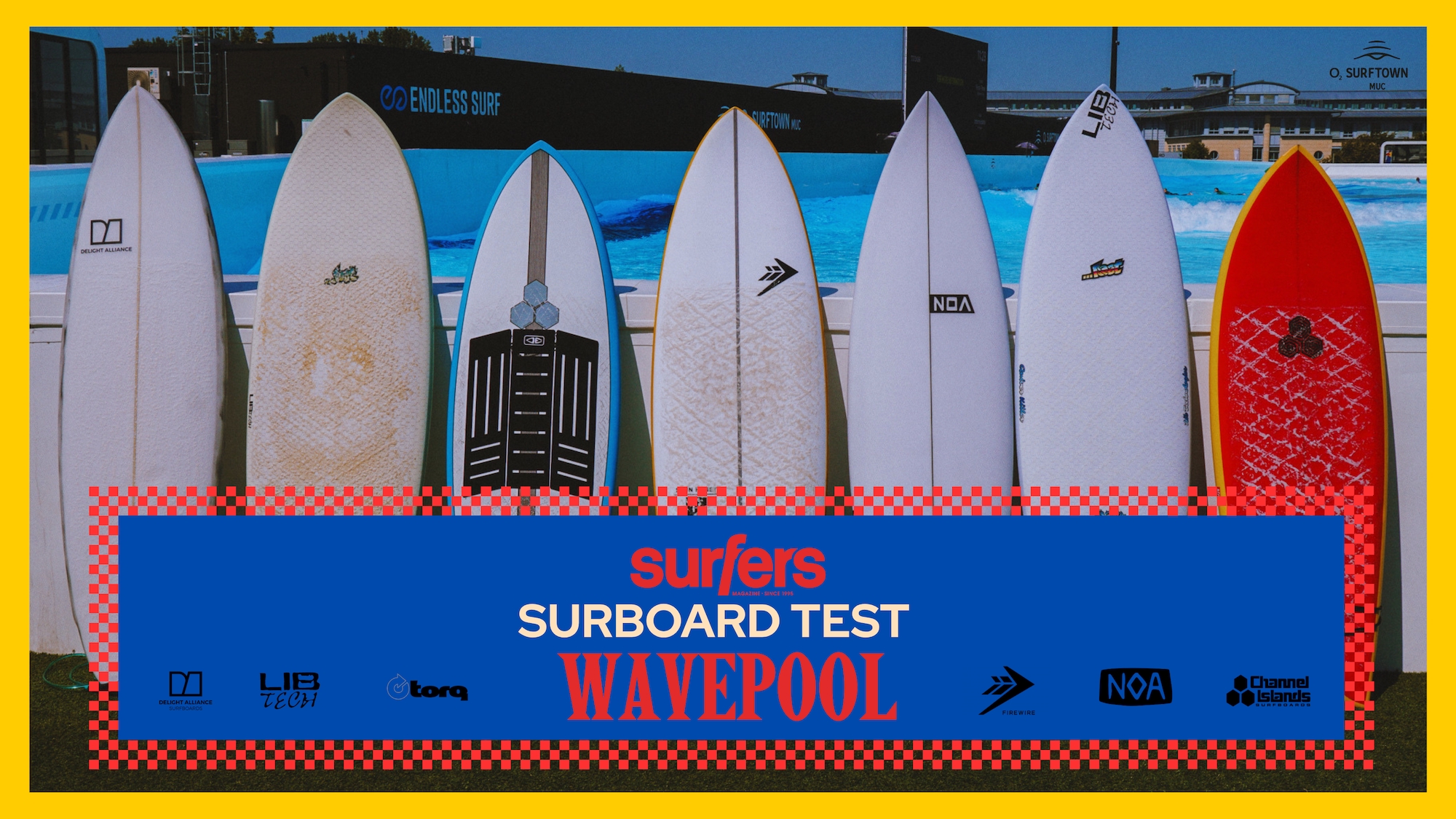 SURFBOARD TEST Wavepool
