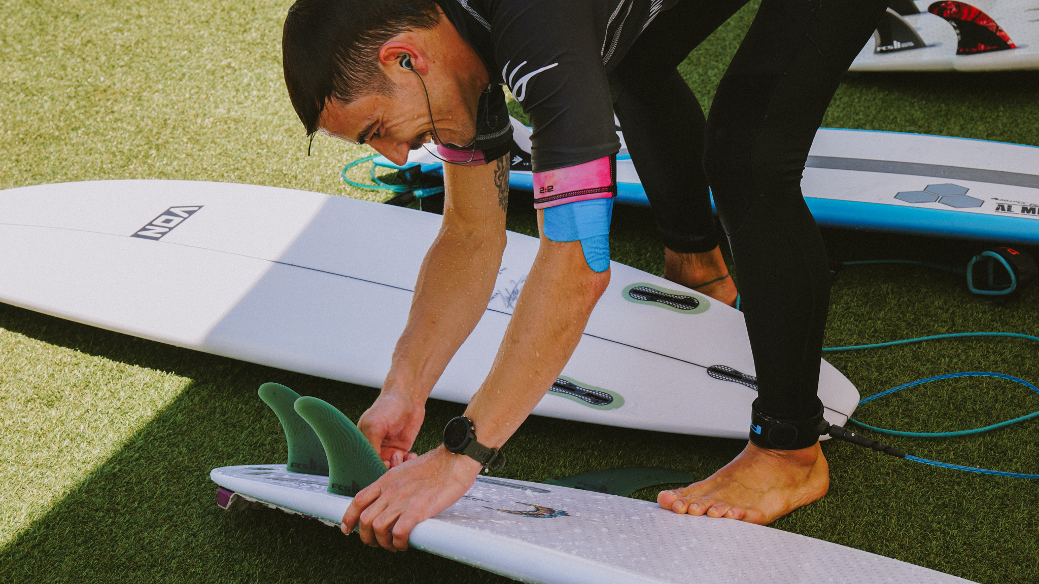 SURFBOARD TEST Wavepool