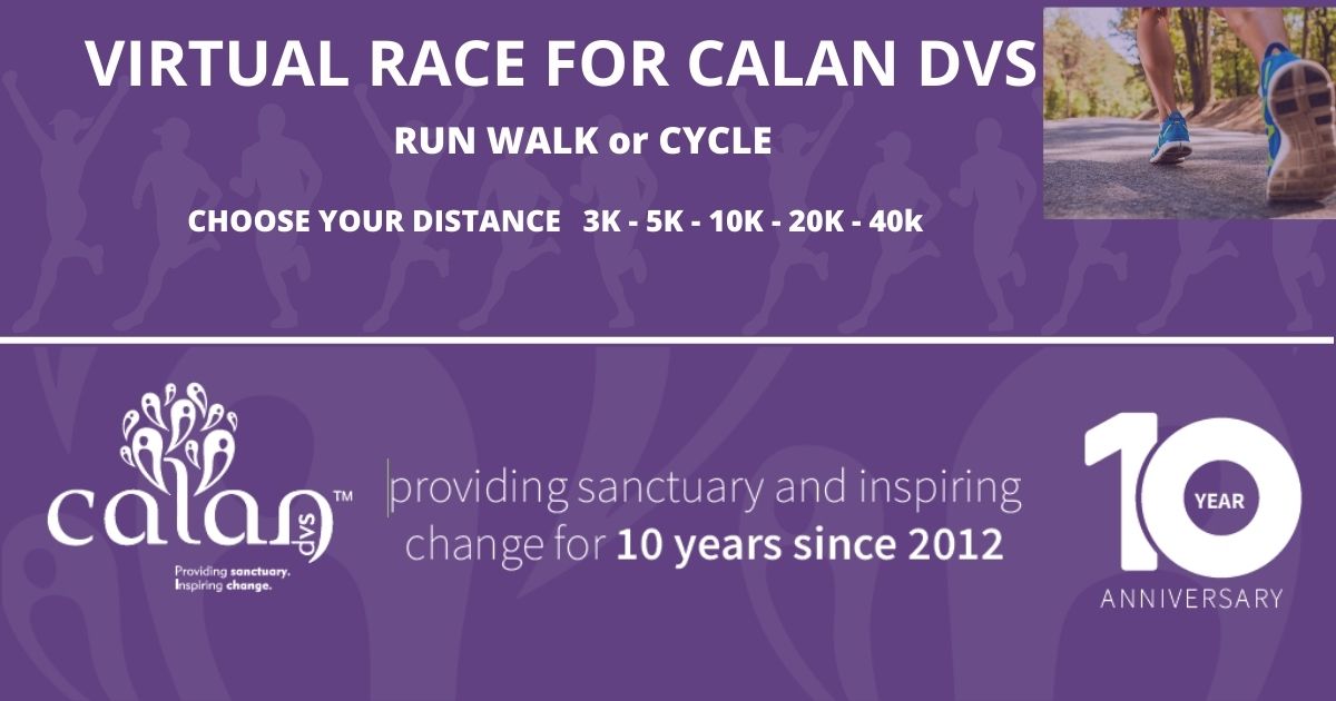 Calan DVS Virtual Run, Walk or Cycle RaceNation