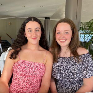 Erin and Olivia's Island Walk