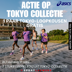 Actie op Tokyo-collectie van Asics!