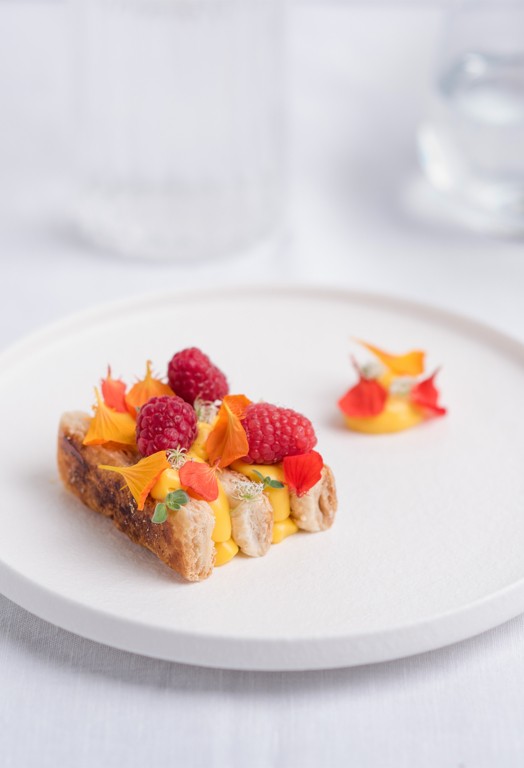 Millefeuille met room en frambozen - listing image