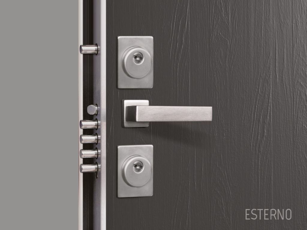 Doppia serratura porta blindata stark sicurezza Chiave dietro porta blindata