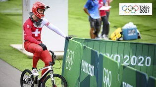 David Graf erlebt im Halbfinal in Tokio keinen guten Tag.