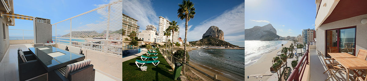 Appartements et toits terrasses de luxe et de standing Calpe, Benissa & Moraira