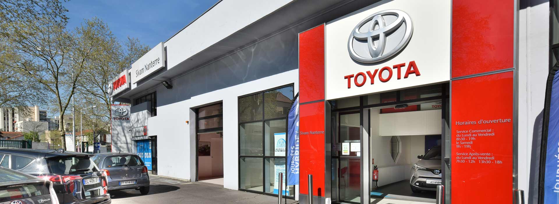 Toyota Nanterre Concessionnaire & garage HautsdeSeine 92
