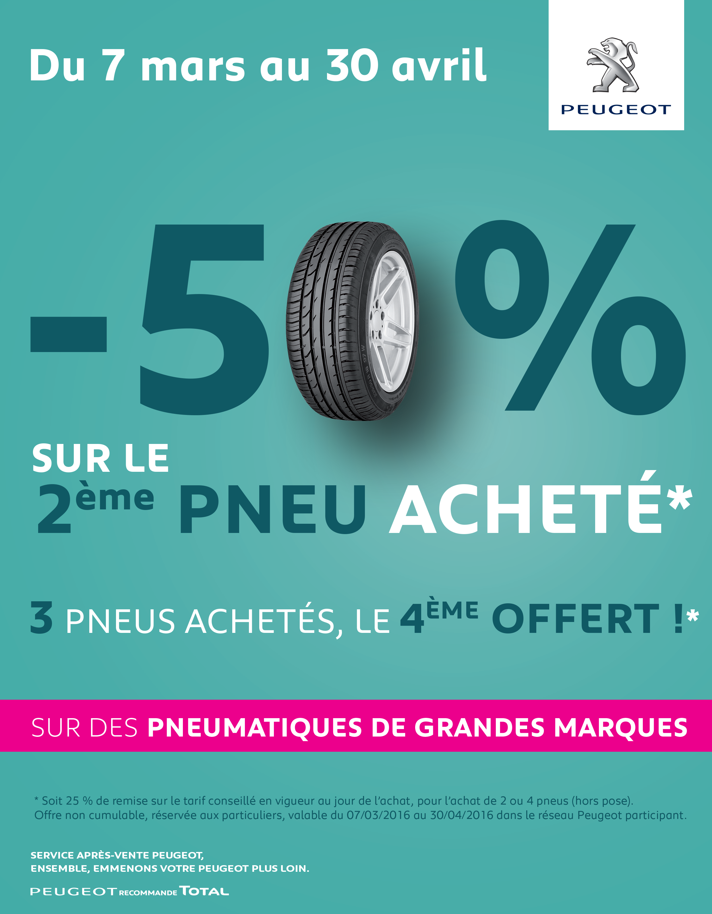 2 Pneus Achetés 2 Pneus Offerts 2022