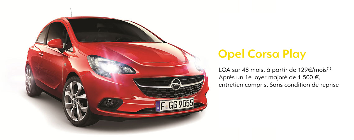 Opel Corsa Play OPEL ANNEMASSE