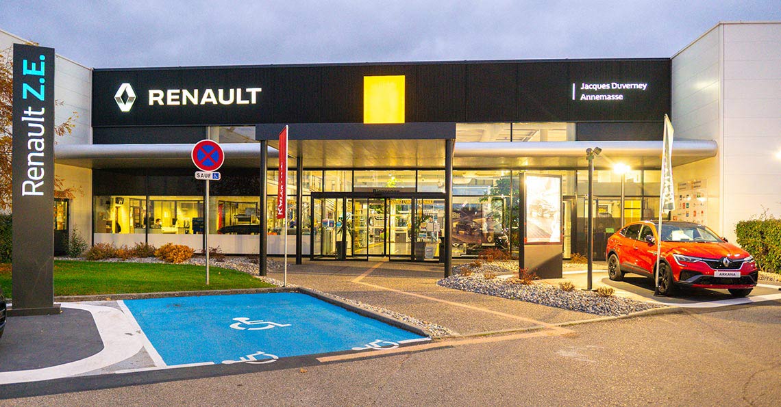 Concession Renault à ANNEMASSE DUVERNEY