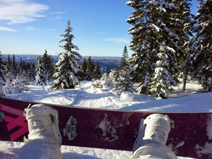 In photos: Snowboarding in Hafjell, Norway