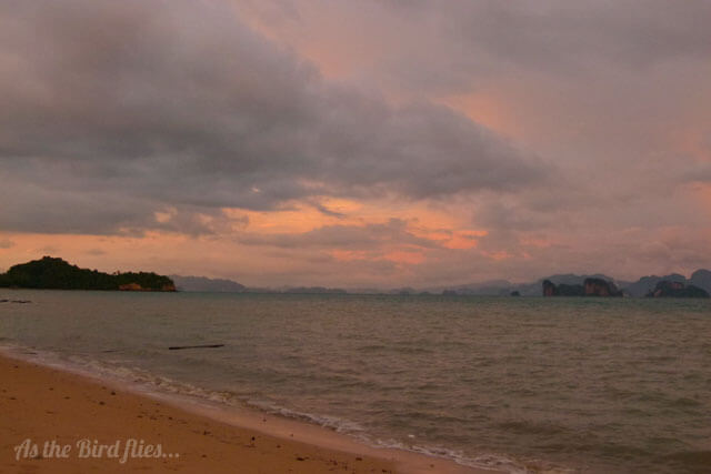 Searching for the sunset in Koh Yao Noi