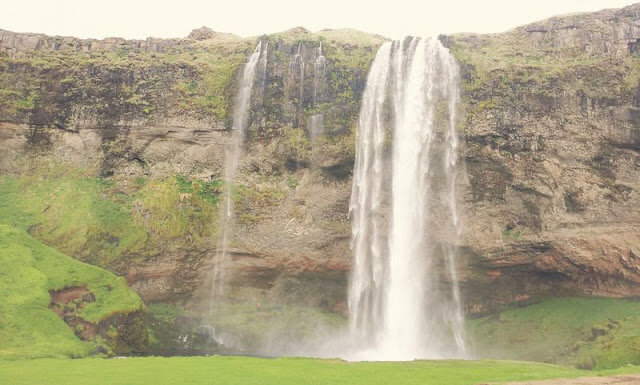Iceland Travel: Photos of Seljalandsfoss Waterfall﻿