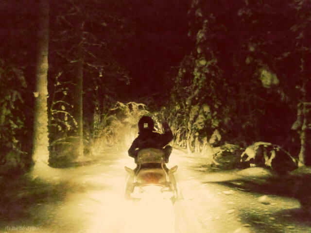 A photo from... The middle of nowhere in Ylläs