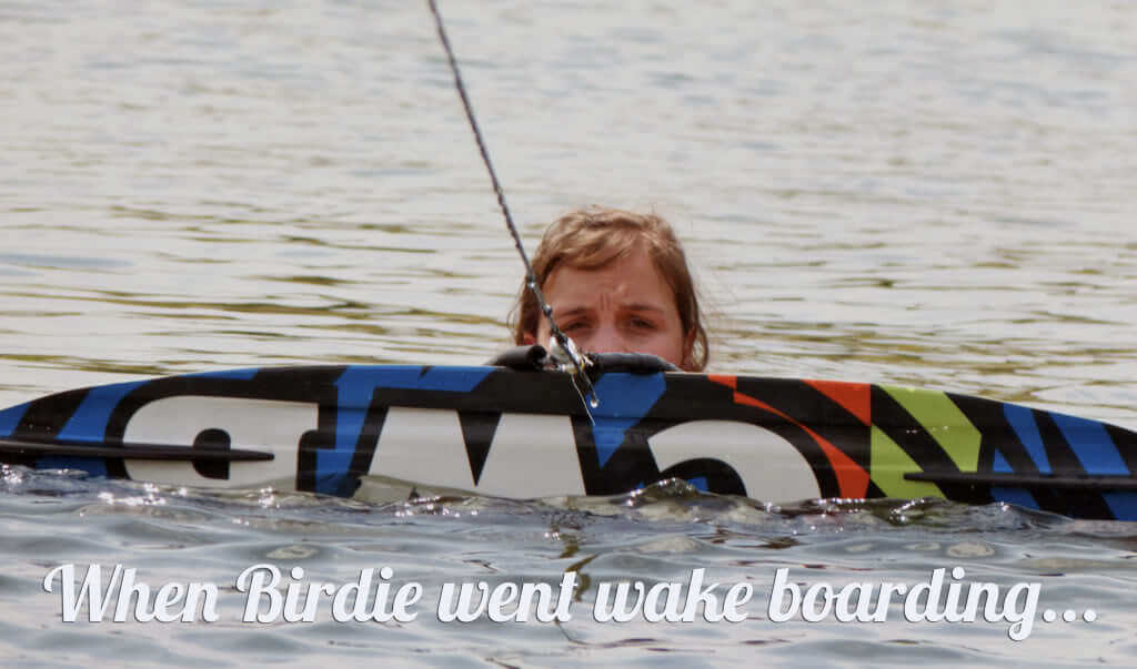 In photos: Learning to wakeboard