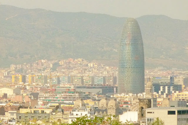 Day and Night: Torre Agbar, Barcelona
