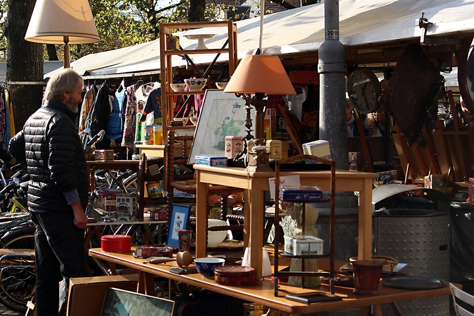 Amsterdam Travel: Noordermarkt Flea Market
