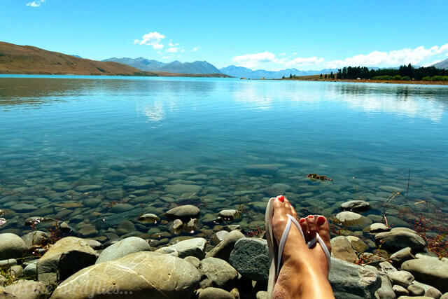 in photos: Collecting WOW! Moments at lake tekapo in New Zealand