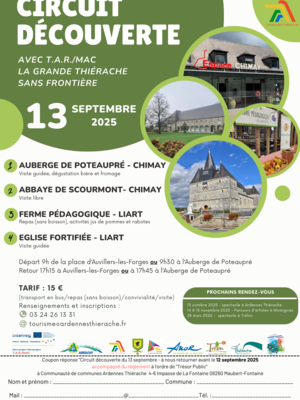 affiche de l'évènement
