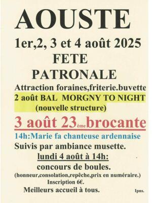 affiche évènement